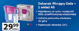Auchan Dzbanek filtrujący Aquaphor Dalia + 1 wkład A5 oferta