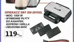Auchan Opiekacz 3w1 Łucznik SM-2019XL oferta