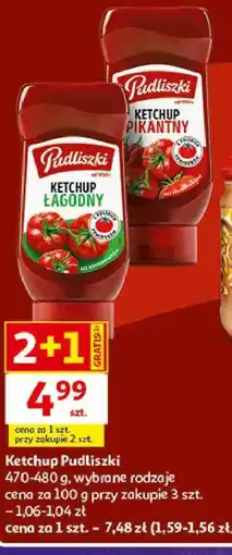 Auchan Ketchup Pudliszki oferta