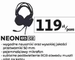 Auchan Genesis Neon 613 G2 Słuchawki oferta