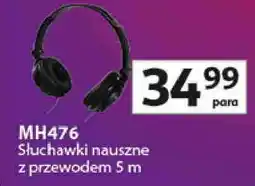 Auchan MH476 Słuchawki nauszne z przewodem 5 m oferta