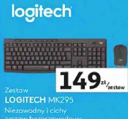 Auchan Logitech MK295 Zestaw bezprzewodowy oferta