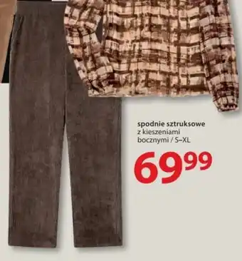 Spodnie sztruksowe