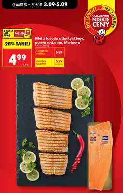 Biedronka Filet z łososia Marinero oferta