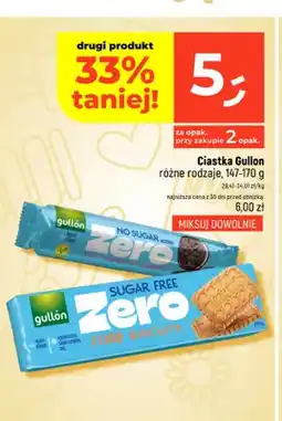 Dealz Ciastka Zero Fibre biscuits Gullon oferta