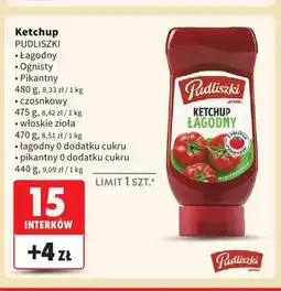 Intermarche Ketchup łagodny Pudliszki oferta