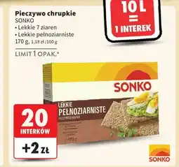 Intermarche Pieczywo chrupkie Lekkie 7 ziaren Sonko oferta