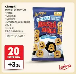 Intermarche Chrupki Monster Munch Pizza oferta
