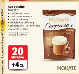 Intermarche Kawa rozpuszczalna Cappuccino smak orzechowy Mokate oferta