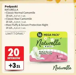 Intermarche Podpaski Classic Normal Camomile Naturella oferta