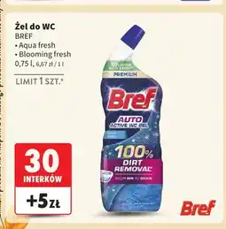 Intermarche Żel do WC Bref Aqua fresh oferta