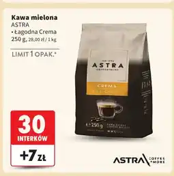 Intermarche Kawa mielona Łagodna Crema Astra oferta