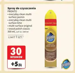 Intermarche Spray do czyszczenia Pronto everyday clean multi surface jasmin oferta