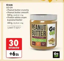 Intermarche Krem peanut butter crunchy Go On oferta