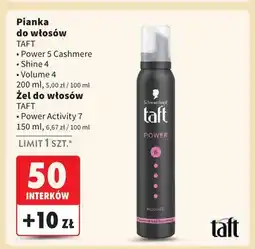 Intermarche Pianka do włosów Taft Power 5 Cashmere oferta