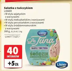 Intermarche Sałatka z tuńczykiem w stylu azjatyckim z warzywami Lisner oferta
