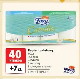 Intermarche Papier toaletowy Jedwab 8-pak Foxy oferta