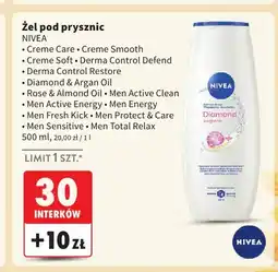 Intermarche Żel pod prysznic Creme Smooth Nivea oferta