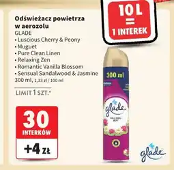 Intermarche Odświeżacz powietrza w aerozolu Glade Luscious Cherry & Peony oferta