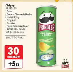 Intermarche Chipsy Pringles Crab oferta