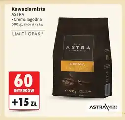 Intermarche Kawa ziarnista Astra Crema łagodna oferta