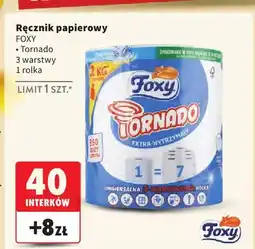 Intermarche Ręcznik papierowy Tornado 3 warstwy Foxy oferta
