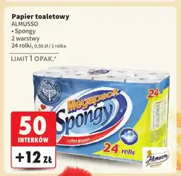 Intermarche Papier toaletowy Almusso Spongy 2 warstwy oferta