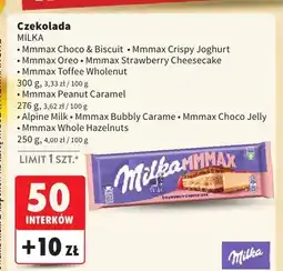 Intermarche Czekolada Milka Mmmax Choco & Biscuit oferta