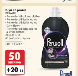 Intermarche Płyn do prania Renew for all colored clothes Perwoll oferta