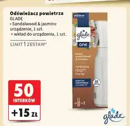 Intermarche Odświeżacz powietrza Sandalwood & jasmine urządzenie + wkład do urządzenia Glade oferta