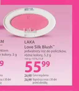Hebe Róż do policzków Laka oferta