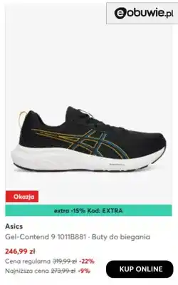 eobuwie Buty do biegania Asics Gel-Contend 9 1011B881 oferta