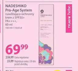 Hebe Krem nawilżający Nadeshiko oferta
