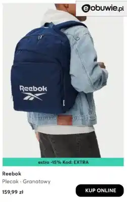 eobuwie Plecak granatowy Reebok oferta