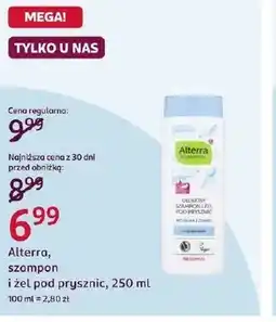 Rossmann Żel pod prysznic Alterra oferta