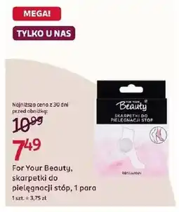 Rossmann Skarpetki For Your Beauty oferta