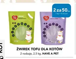 AquaelZOO Żwirek tofu dla kotów o zapachu lawendy Have a Pet oferta