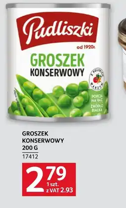 Selgros Groszek konserwowy Pudliszki oferta