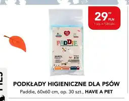 AquaelZOO Podkłady higieniczne dla psów Paddie 60x60 cm Have a Pet oferta
