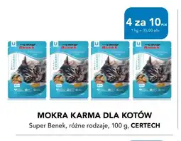 AquaelZOO Mokra karma dla kotów Super Benek oferta