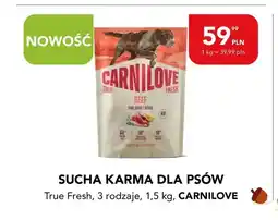 AquaelZOO Sucha karma dla psów True Fresh Carnilove oferta