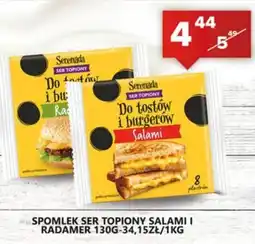 Spiżarnia Smakosza Serenada Spomlek Ser Topiony Salami oferta