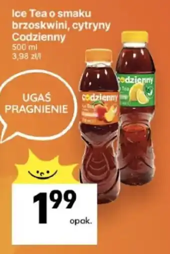 Delikatesy Centrum Ice Tea o smaku brzoskwinii, cytryny Codzienny oferta