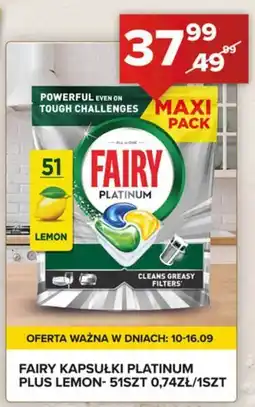 Spiżarnia Smakosza FAIRY KAPSUŁKI PLATINUM PLUS LEMON oferta