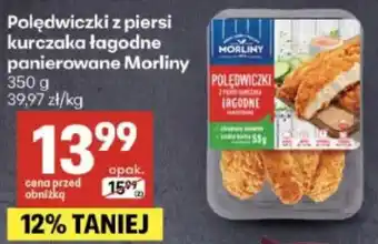 Polędwiczki z piersi kurczaka łagodne panierowane Morlina