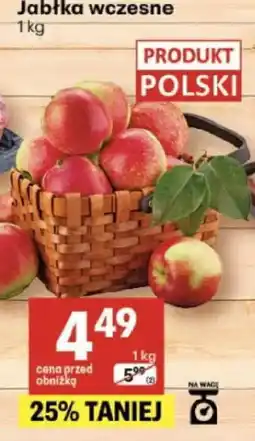 Delikatesy Centrum Jabłka wczesne oferta