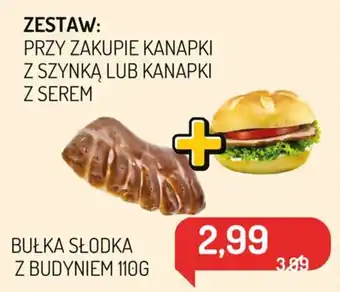 Bułka Słodka z Budyniem