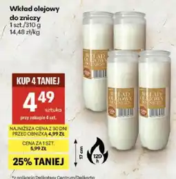 Delikatesy Centrum Wkład olejowy do zniczy oferta