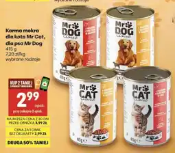 Delikatesy Centrum Karma mokra dla kota Mr Cat, dla psa Mr Dog oferta