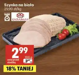 Delikatesy Centrum Szynka na biało Kabanos oferta